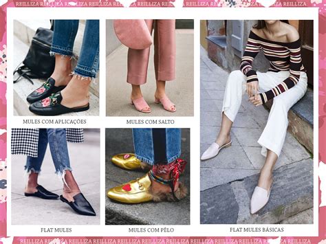 Modelos variados de mules