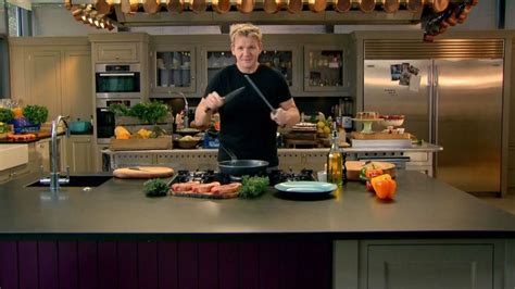 Gordon Ramsay cocinando
