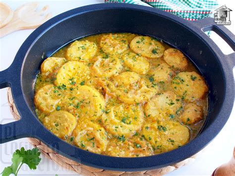 Plato servido de Patatas a la Importancia