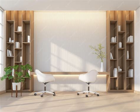 Asador minimalista de madera con acabados blancos