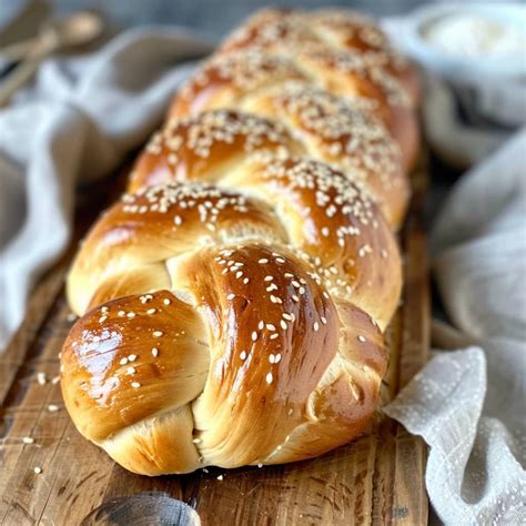 Trenza de pan challah