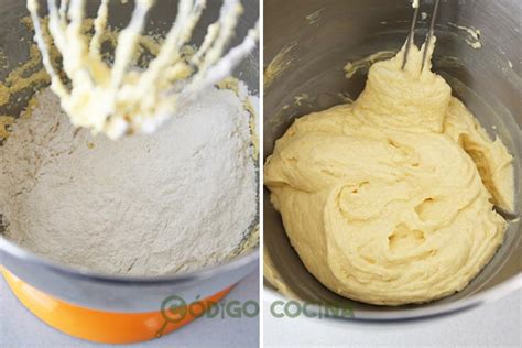 Masa de magdalenas reposando en la nevera