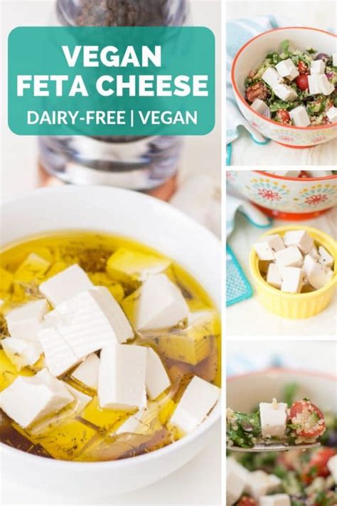 Queso feta vegano casero