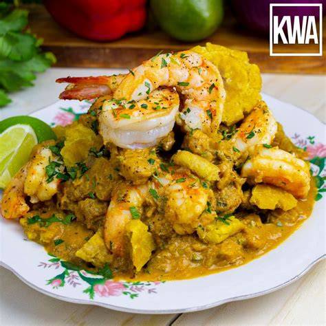 Plato de colonche de camarón