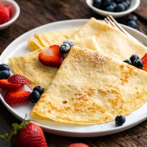 Cocción de crepes