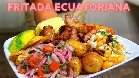 preparación de fritada ecuatoriana