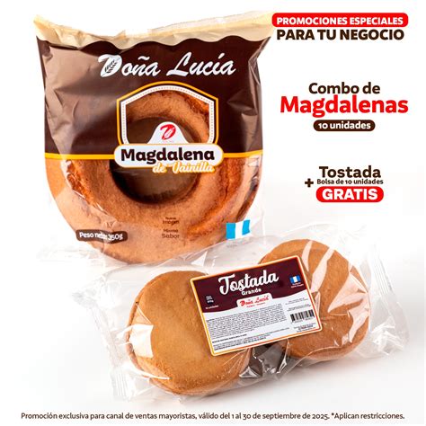 Magdalenas patentadas de Panadería Longares