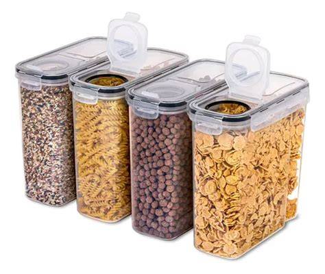 Recipientes de plástico herméticos para galletas