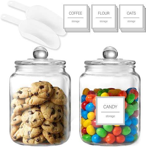 Comparativa de recipientes para galletas de diferentes marcas