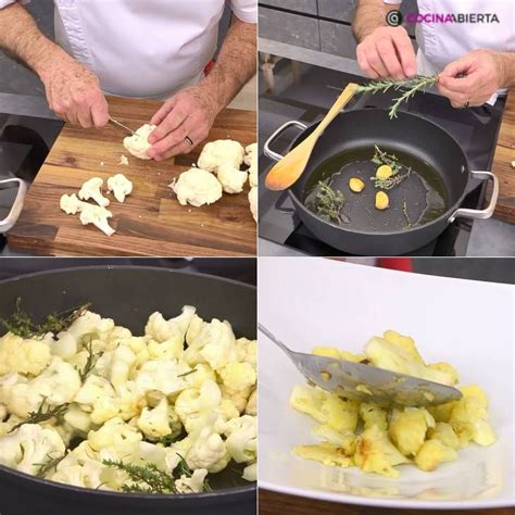 Primeros pasos para preparar la coliflor