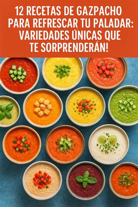 Tabla: Guarniciones Comunes para Gazpacho
