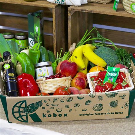 Cestas de frutas y verduras de proximidad