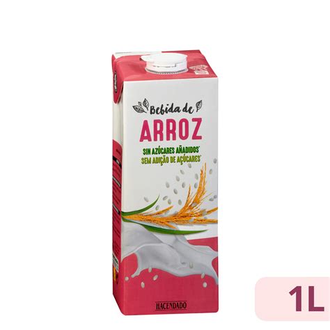 infografía valor nutricional bebida de arroz