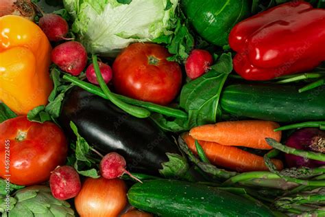 Verduras frescas variadas
