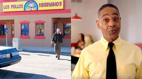 Fotografía de un pop-up de Los Pollos Hermanos