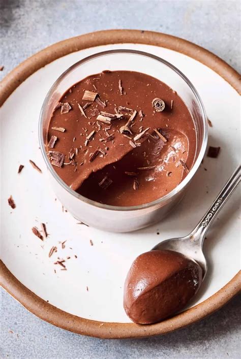 Mousse de chocolate cremosa