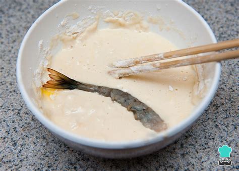 Ingredientes para la masa de Tempura