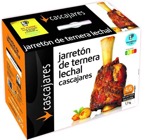 Jarretón de ternera lechal con acompañamiento