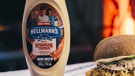 Hellmann's Mayonesa saborizada Queso Sinistro y Bacon Sinistro