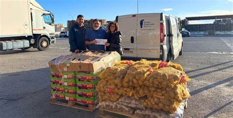 Representación de acciones solidarias de Patatas Catalán