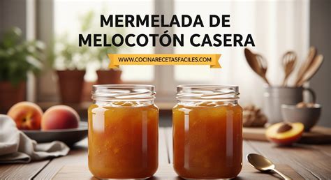 Mermelada de melocotón casera en tarros