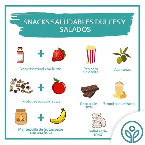 Snacks saludables y sus beneficios