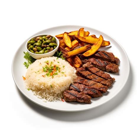Plato de arroz con guarnición
