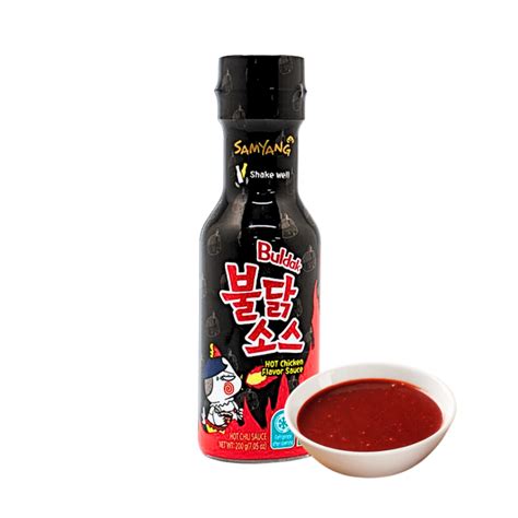 Salsa Samyang Buldak en un envase de 200g