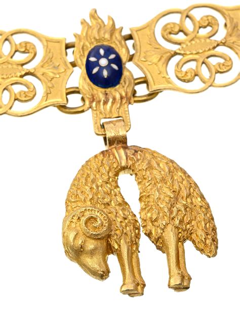 Detalle del carnero del Toisón de Oro