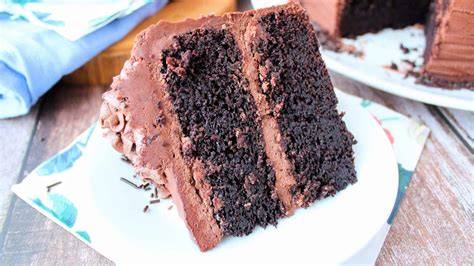 Tarta americana de chocolate