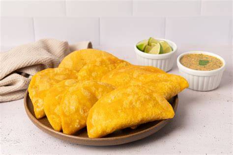 Empanadas colombianas recién hechas