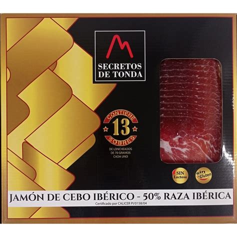 Maletín de Jamón Ibérico 50% Raza Ibérica Secretos de Tonda