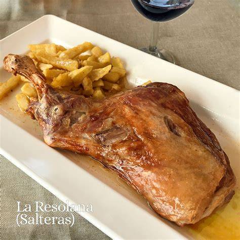 Paletilla de cordero asada
