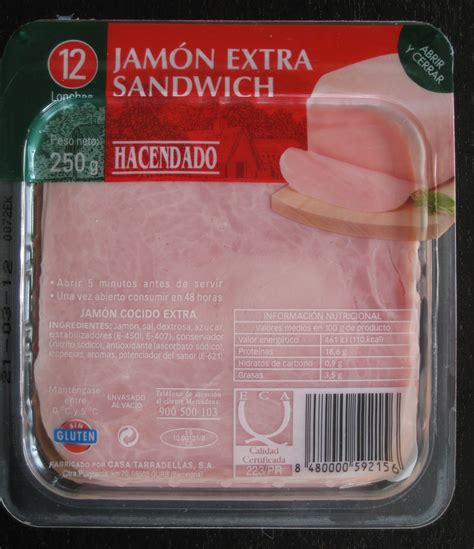 Diferencias entre jamón cocido extra, jamón cocido y fiambre de jamón
