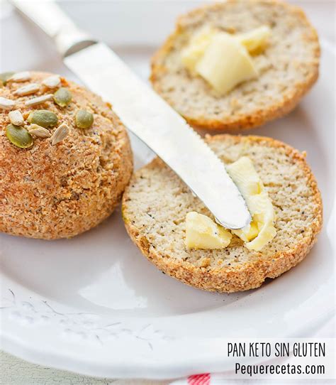 Ingredientes para hacer pan keto casero