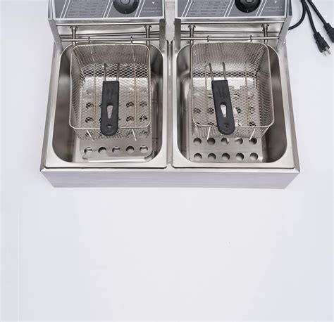Cesta de acero inoxidable para freidora profesional