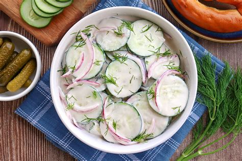 Pasos para preparar ensalada de pepino alemana