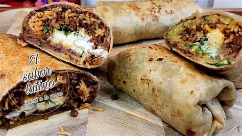 Cómo armar un burrito