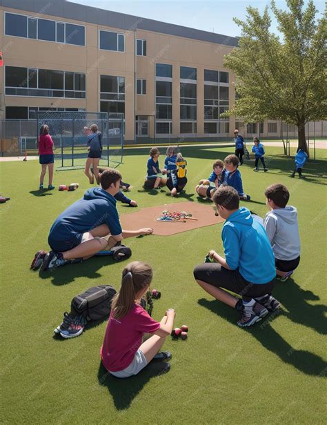 Estudiantes del Colegio Campoalegre realizando actividades deportivas