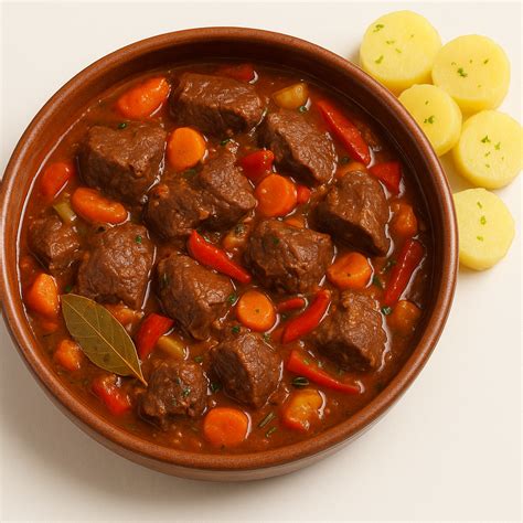 Plato de caldereta de venado