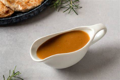 Esquema de la salsa gravy y su textura ideal