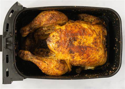 Infografía: Trucos para cocinar pollo jugoso y crujiente en freidora de aire
