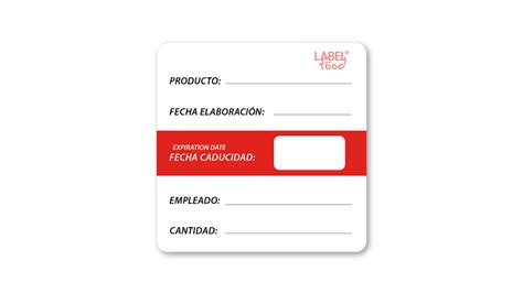 Etiqueta de cartón de huevos con fecha de caducidad