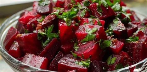 Ingredientes para la ensalada de remolacha marroquí
