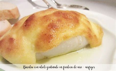 Rape gratinado con alioli