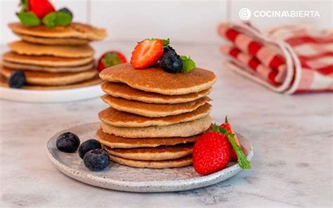 Tortitas de avena con frutas