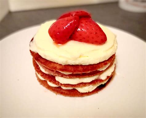 Decoración de tarta de tortitas