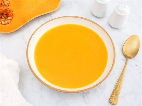 Puré de calabaza recién hecho