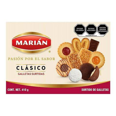 Surtido de galletas dulces y saladas