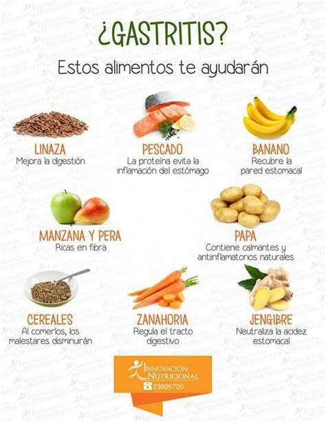 Ilustración de verduras beneficiosas para la gastritis